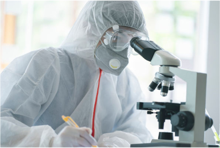 アスベストの分析調査